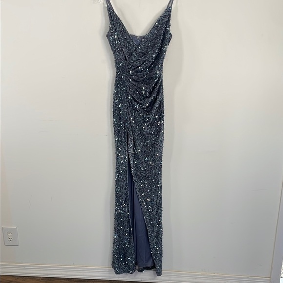 Baltic Born Emeris Sequin Gown Sz S - Picture 2 of 9